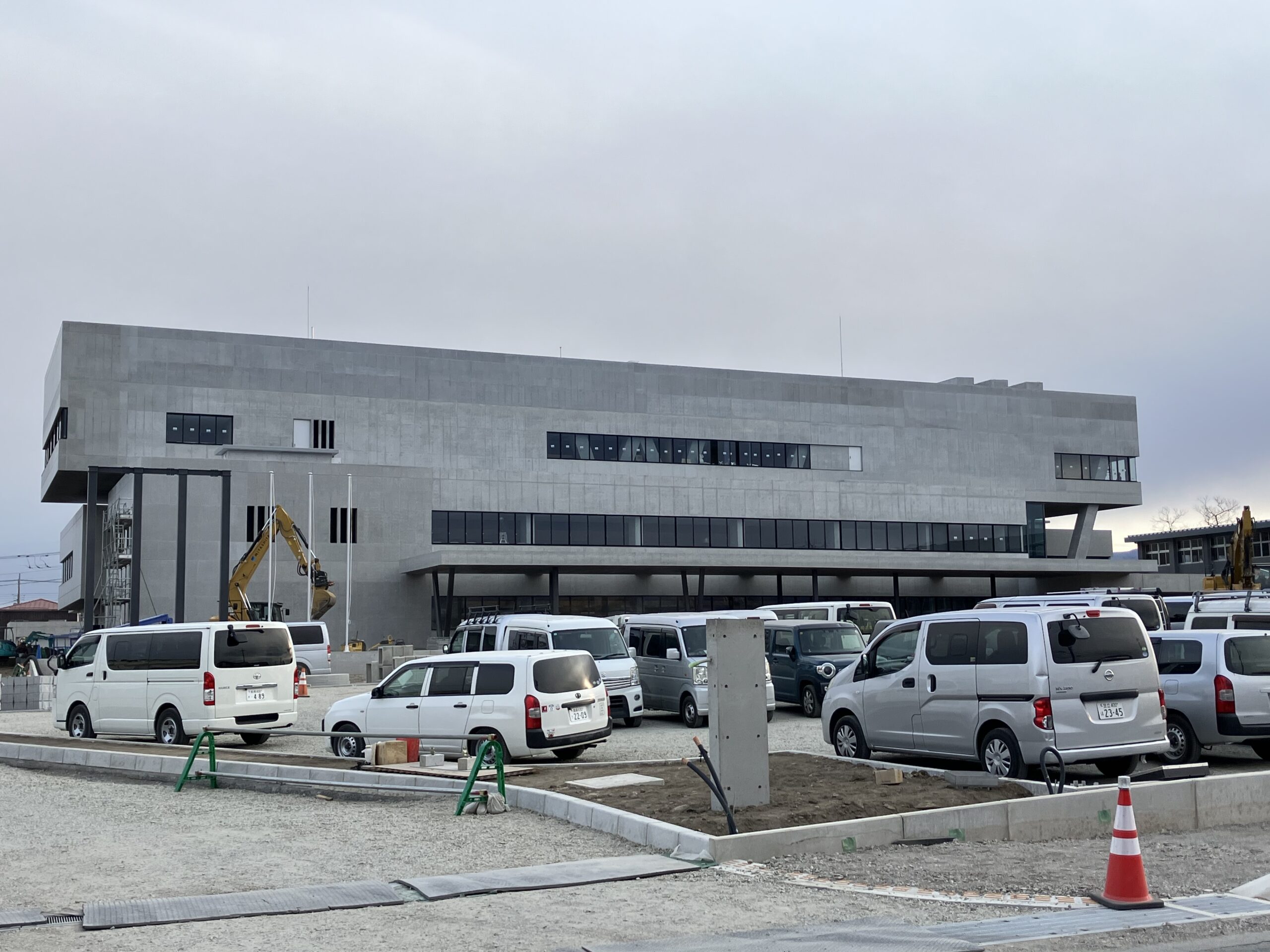 安中市新庁舎工事