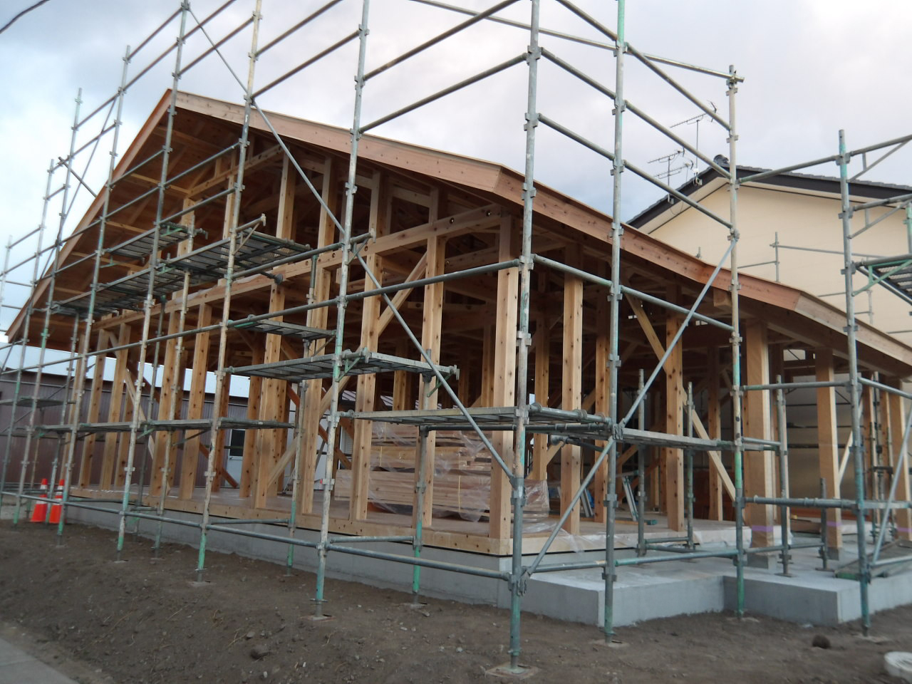 今だけ公開!構造・断熱見学会